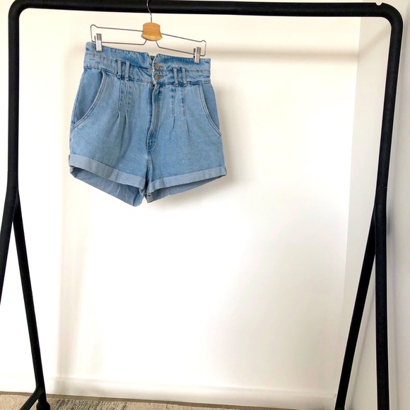 High waisted denim shorts by Zara - Picture 3 of 5